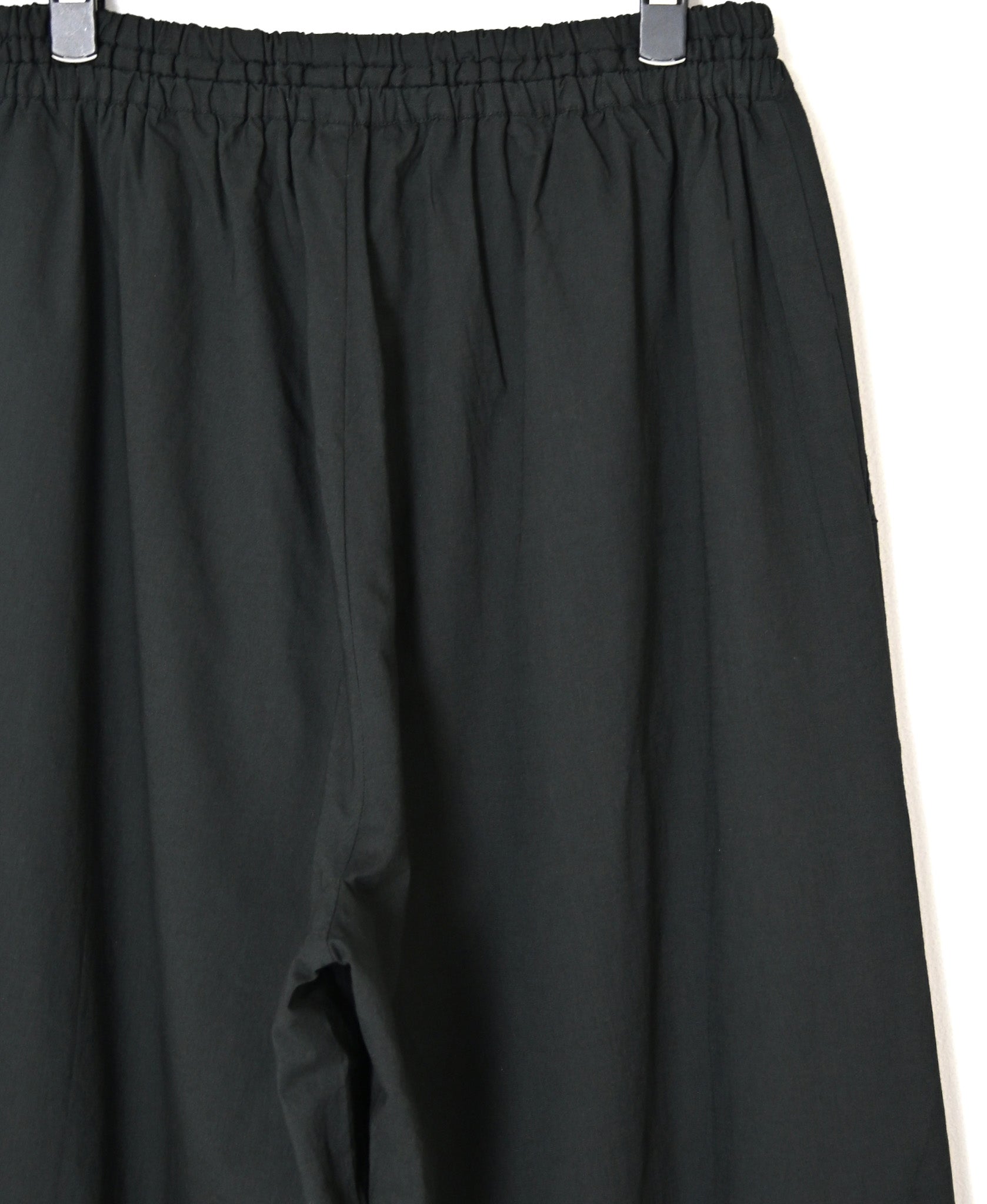 NSL26008 60s CAMBRIC PLAIN WIDE EASY PANTS