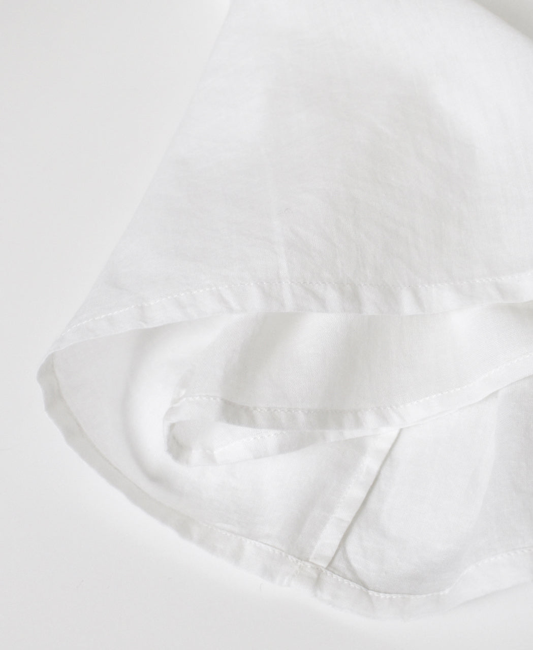 NSL26025 80s COTTON VOILE PLAIN GATHERED SKIRT