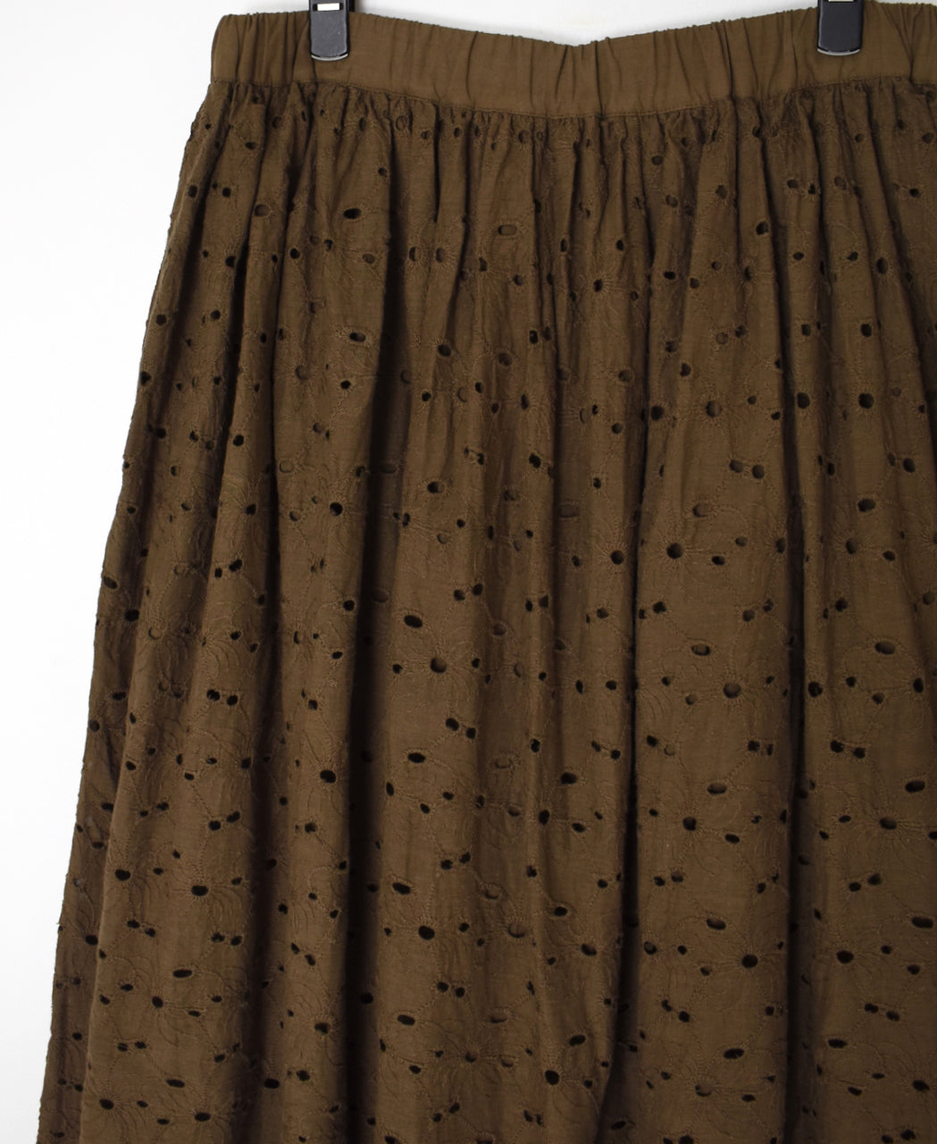 NSL26084 ALL HEMLA GATHERED SKIRT