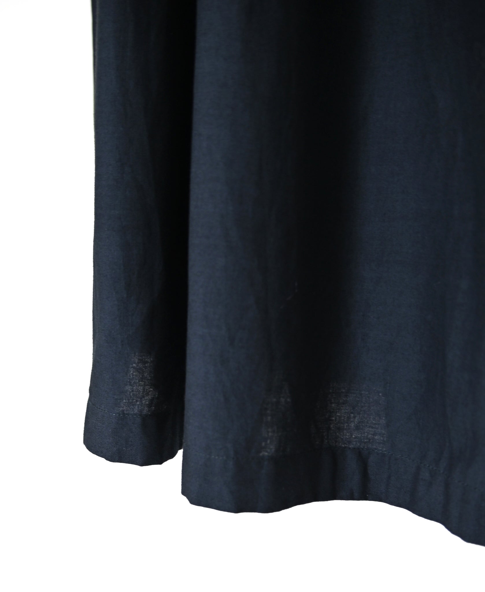 NSL26525 40s COTTON POPLIN PLAIN GATHERED SKIRT
