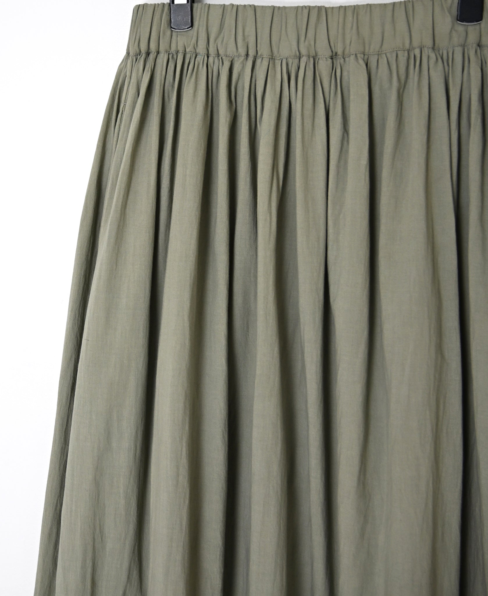 NSL26555 60s COTTON CAMBRIC PLAIN WITH LACE GATHERED SKIRT WITH PLEAT LACE