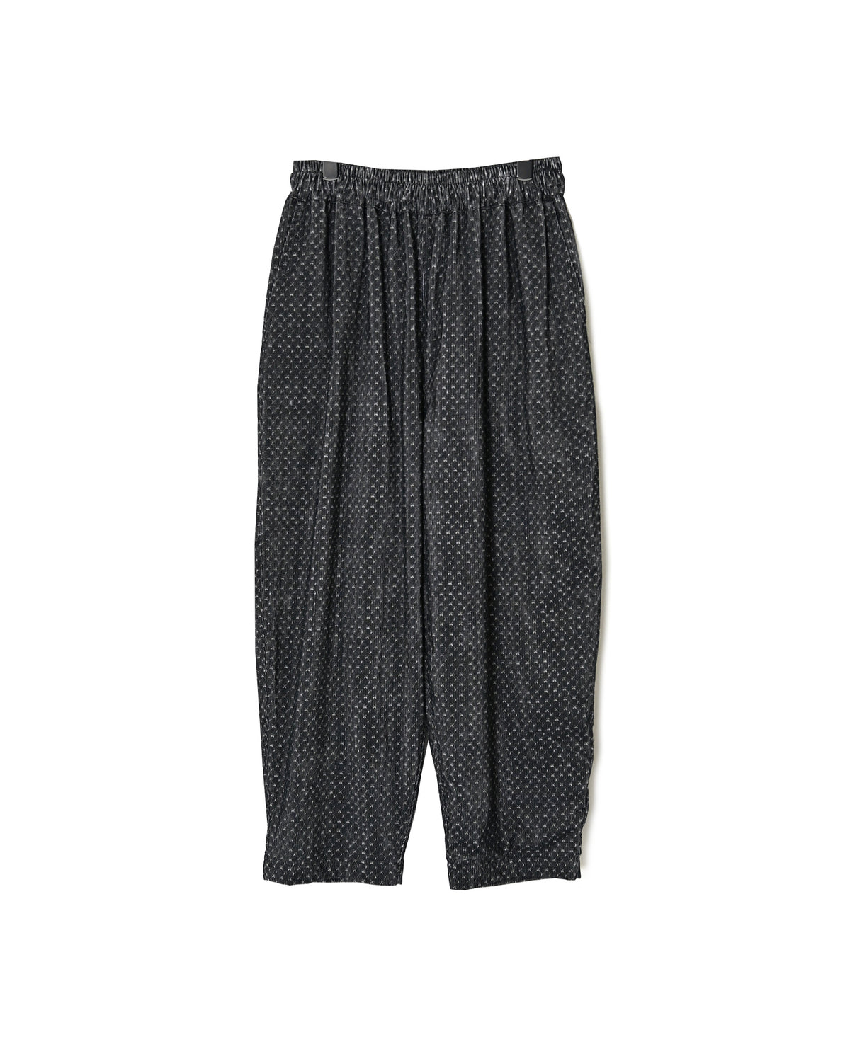 NSL26584 MINI CORDUROY CROSSHATCH PRINT EASY PANTS