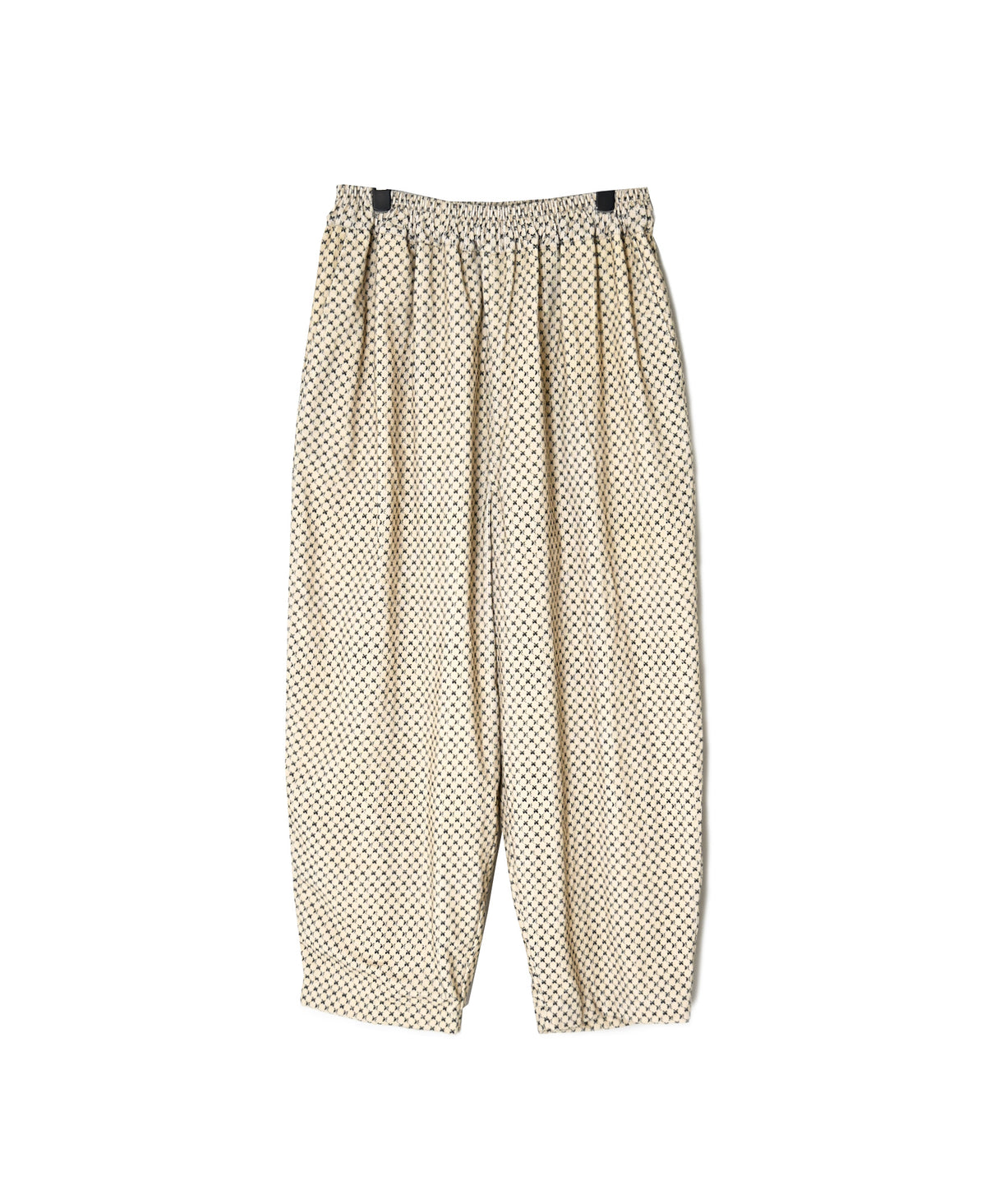NSL26584 MINI CORDUROY CROSSHATCH PRINT EASY PANTS
