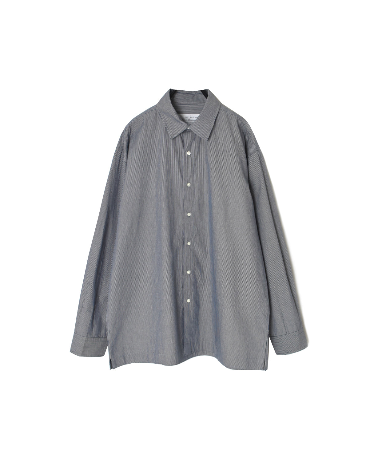 NVL2683SC POPLIN STRIPE REGULAR COLLAR L/SL SHIRTS