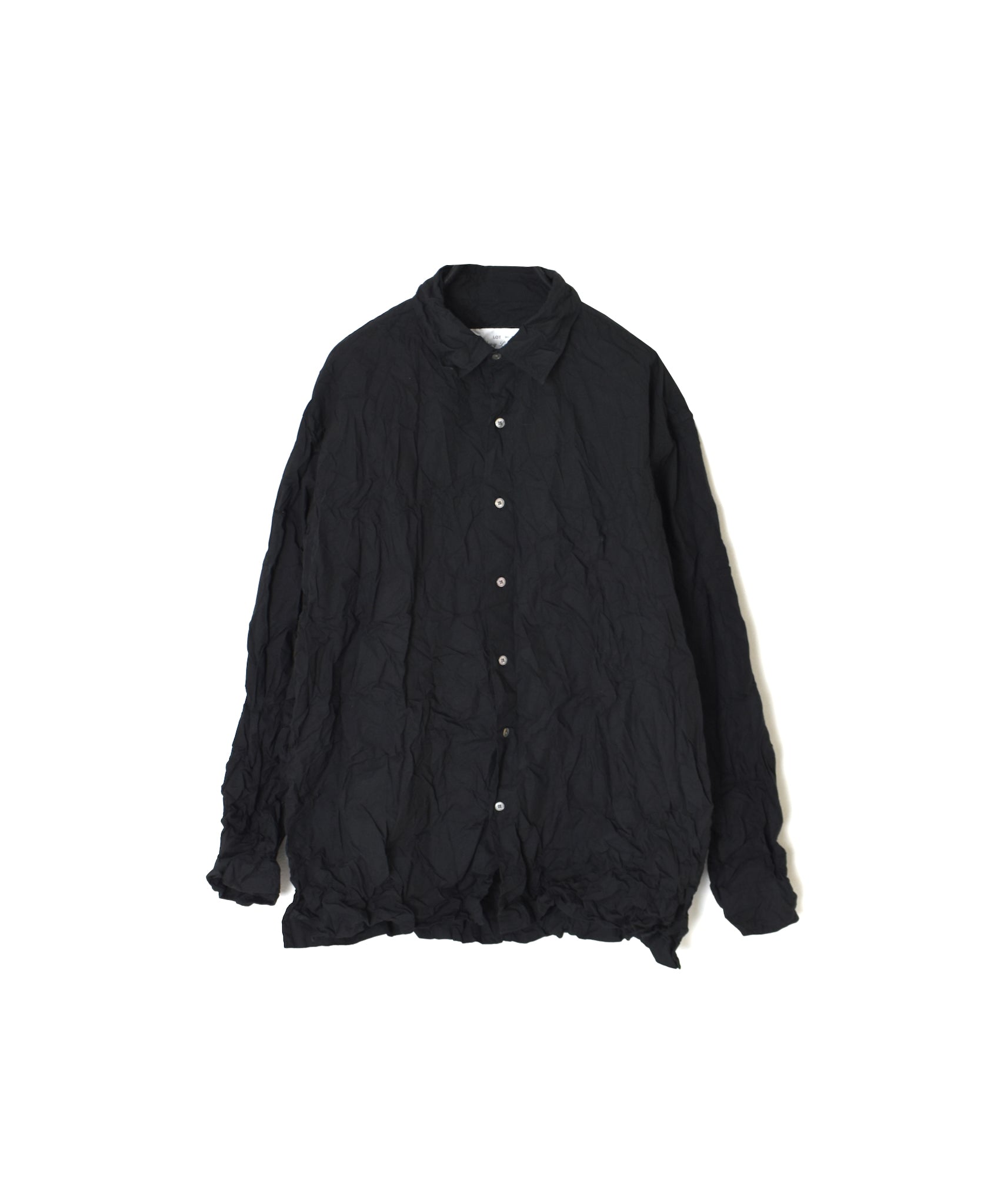 NVL2683W 60s ORGANIC POPLIN WRINKLE REGULAR COLLAR L/SL SHIRTS