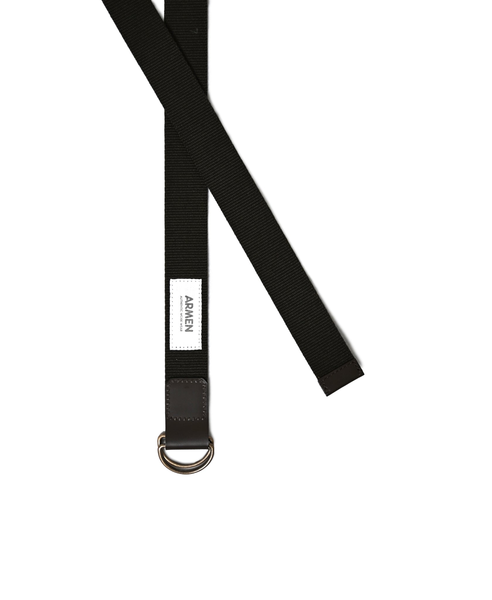 SDNAM2651 LEATHER/TAPE DOUBLE RING BELT