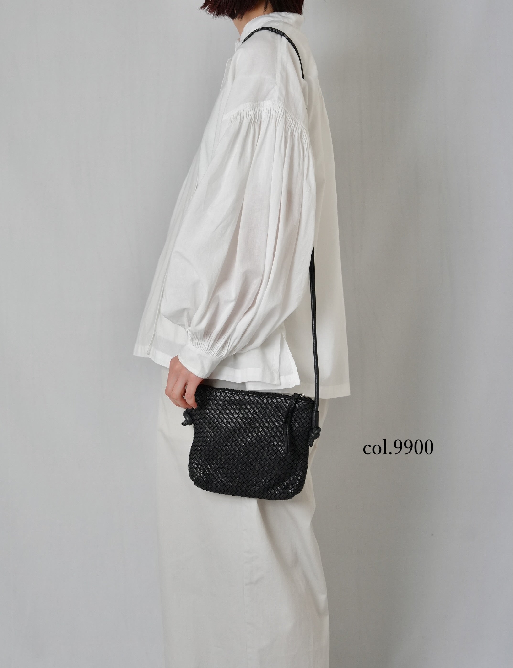 SVMDS2602C MESH & PLAIN SHOULDER POUCH