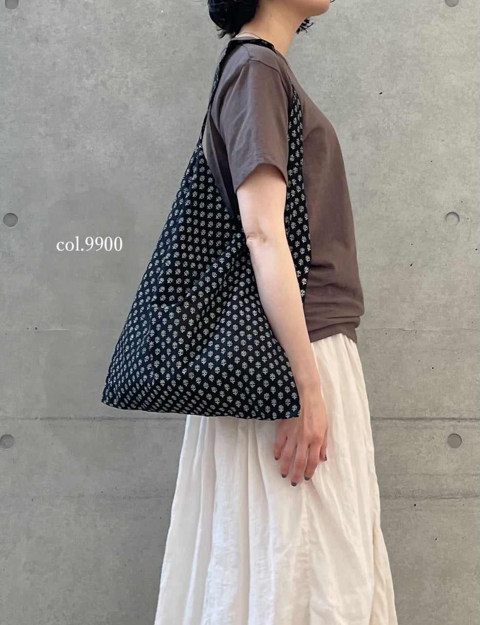ZMD0407 ECO BAG BLOCK PRINT 40×47㎝