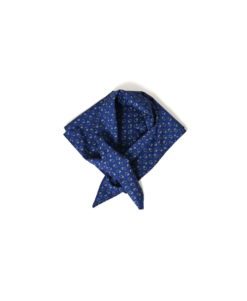 ZMD0408 BLOCK PRINT SCARF 60×60㎝