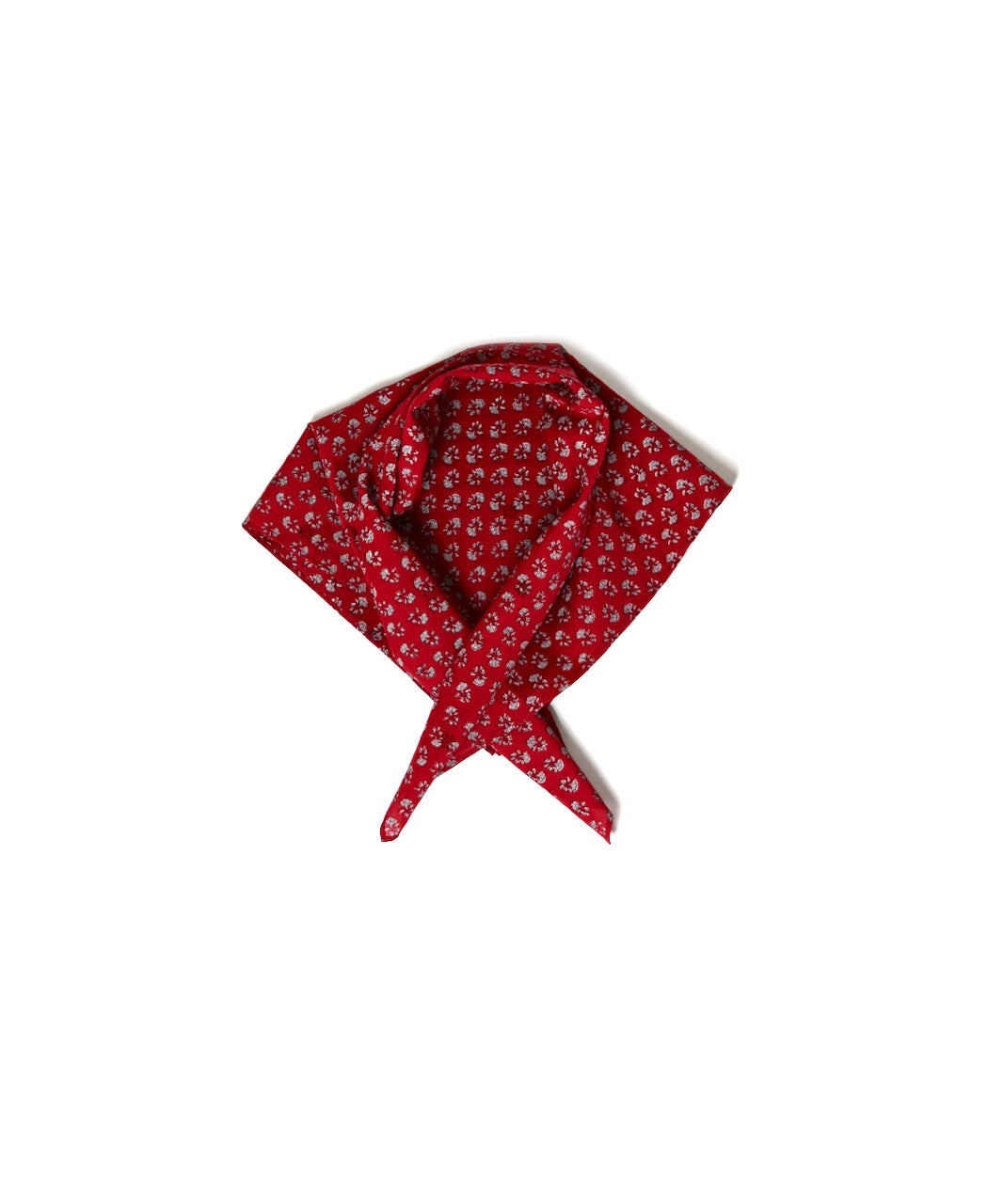 ZMD0408 BLOCK PRINT SCARF 60×60cm