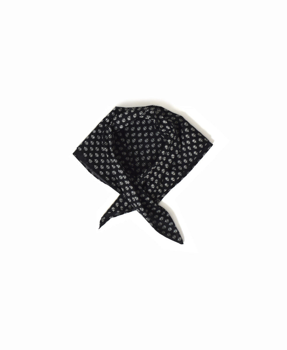 ZMD0408 BLOCK PRINT SCARF 60×60cm