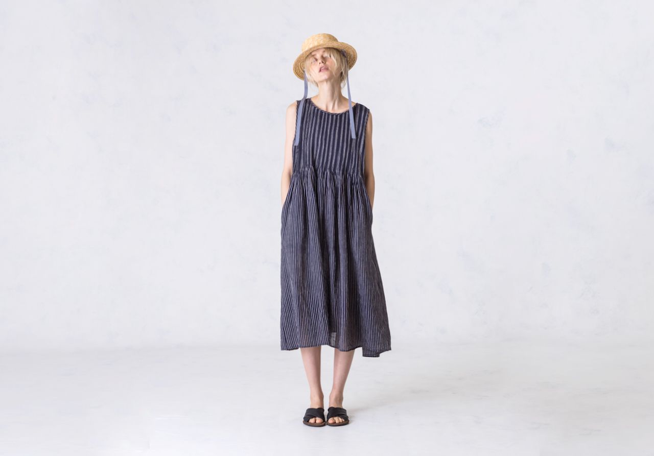 未使用】maison de soil pintuckPulloverdress ワンピース ロング